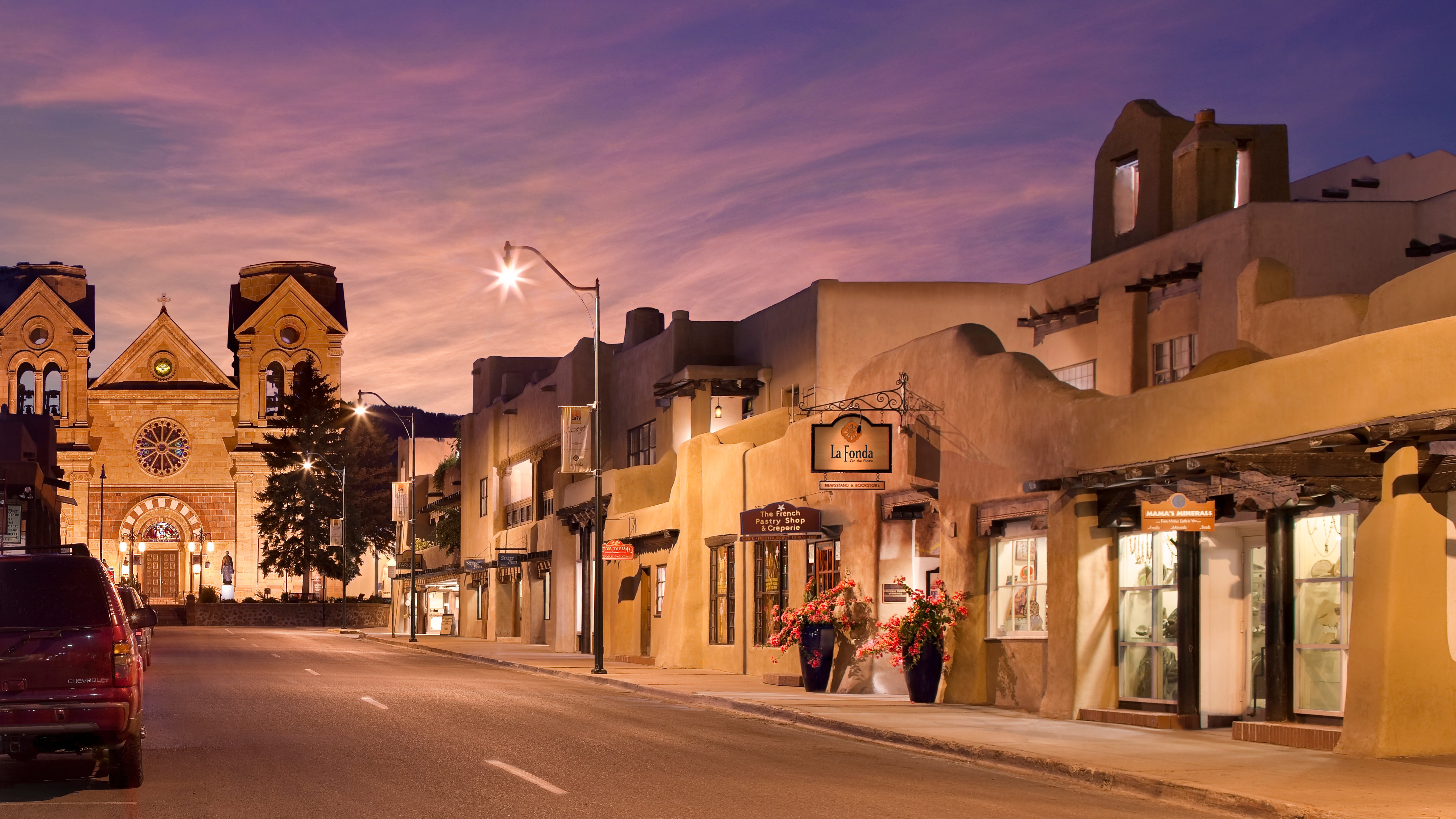 Plaza Santa Fe New Mexico Hotels In Santa Fe New Mexico La Fonda On