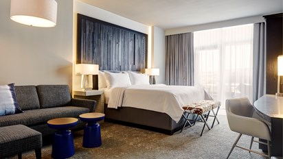 King Balcony Suite Archer Hotel Austin
