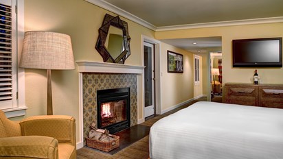 Deluxe Two Queen Fireplace Fairmont Sonoma Mission Inn Spa