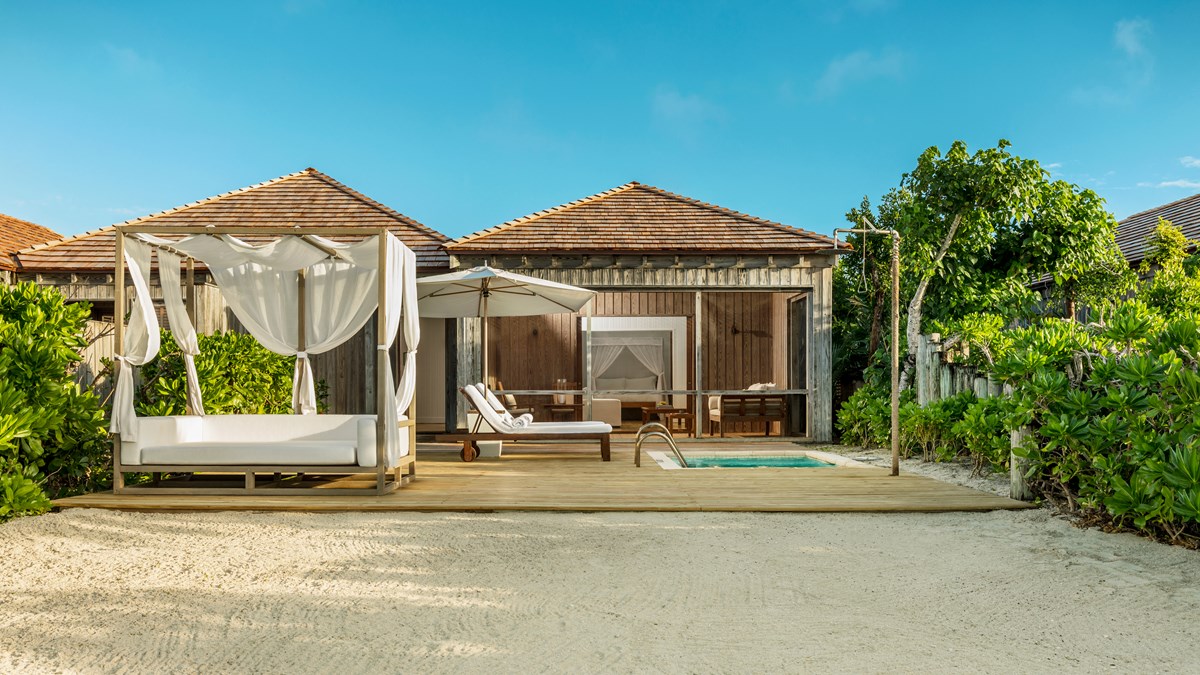 One Bedroom Beach House | COMO Parrot Cay
