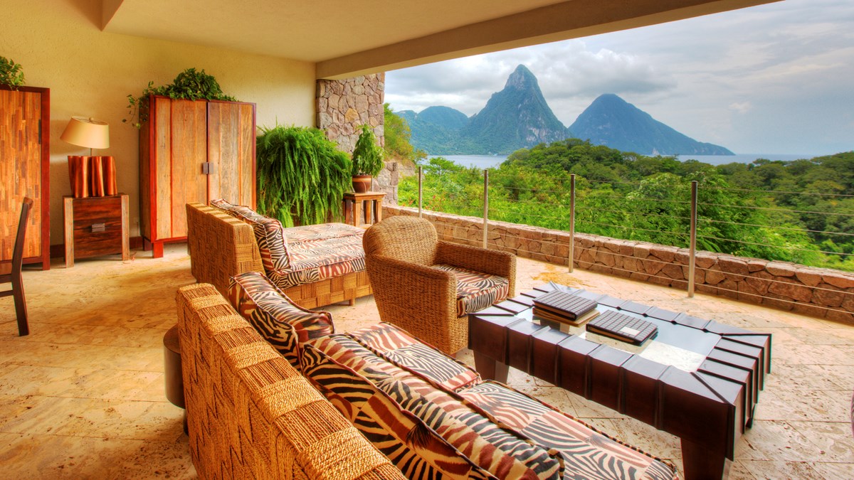Sky Suite Jade Mountain Resort St Lucia