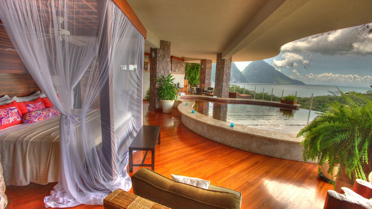 Sun Sanctuary Jade Mountain Resort St Lucia
