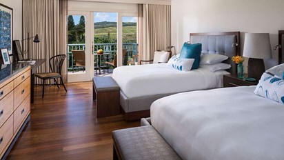 Club Level Ocean View Guest Room Ritz Carlton Kapalua