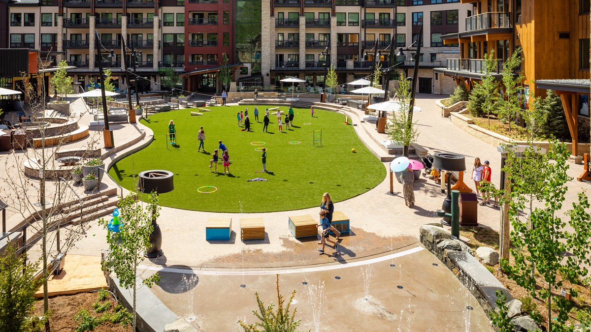 Snowmass Base Village Summer