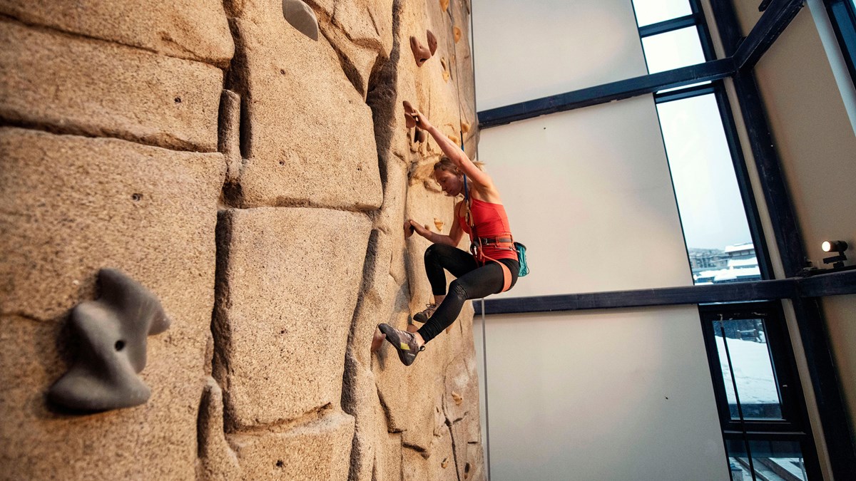 Snowmass Base Village Climbing Wall
