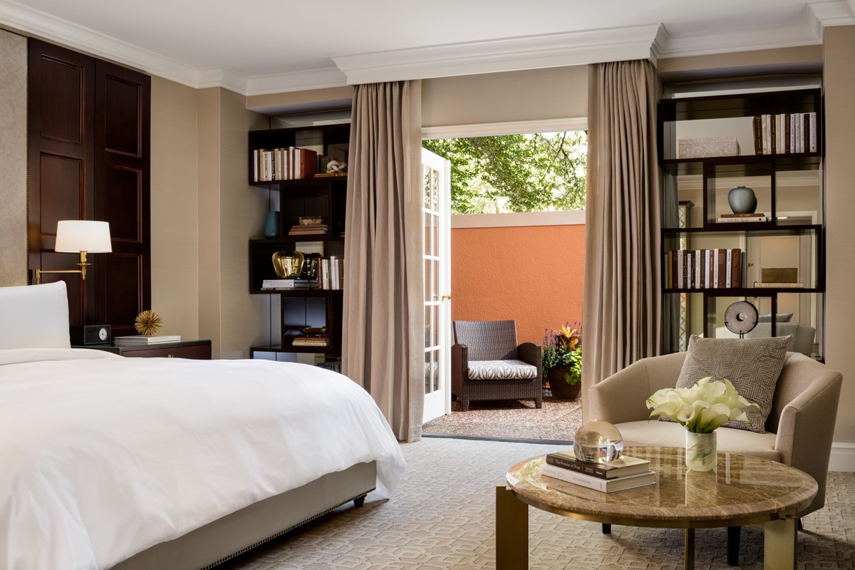 Deluxe Patio King Rosewood Mansion on Turtle Creek Luxury Hotels