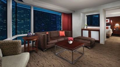 Corner Suite Strip View | ARIA Resort Luxury Hotels