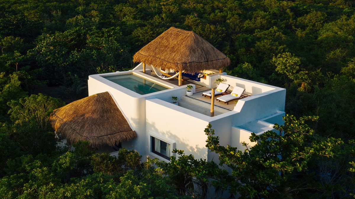 Rooftop Wellness Suite Hotel Esencia Riviera Maya, Mexico