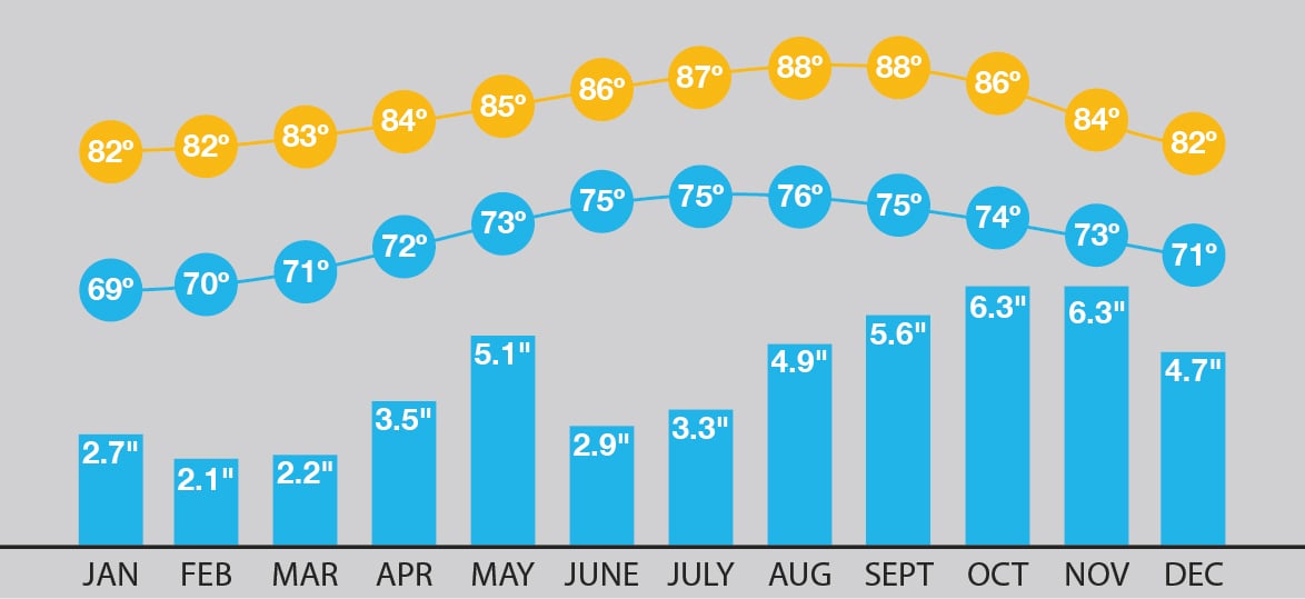Forecasting Your Virgin Gorda Vacation