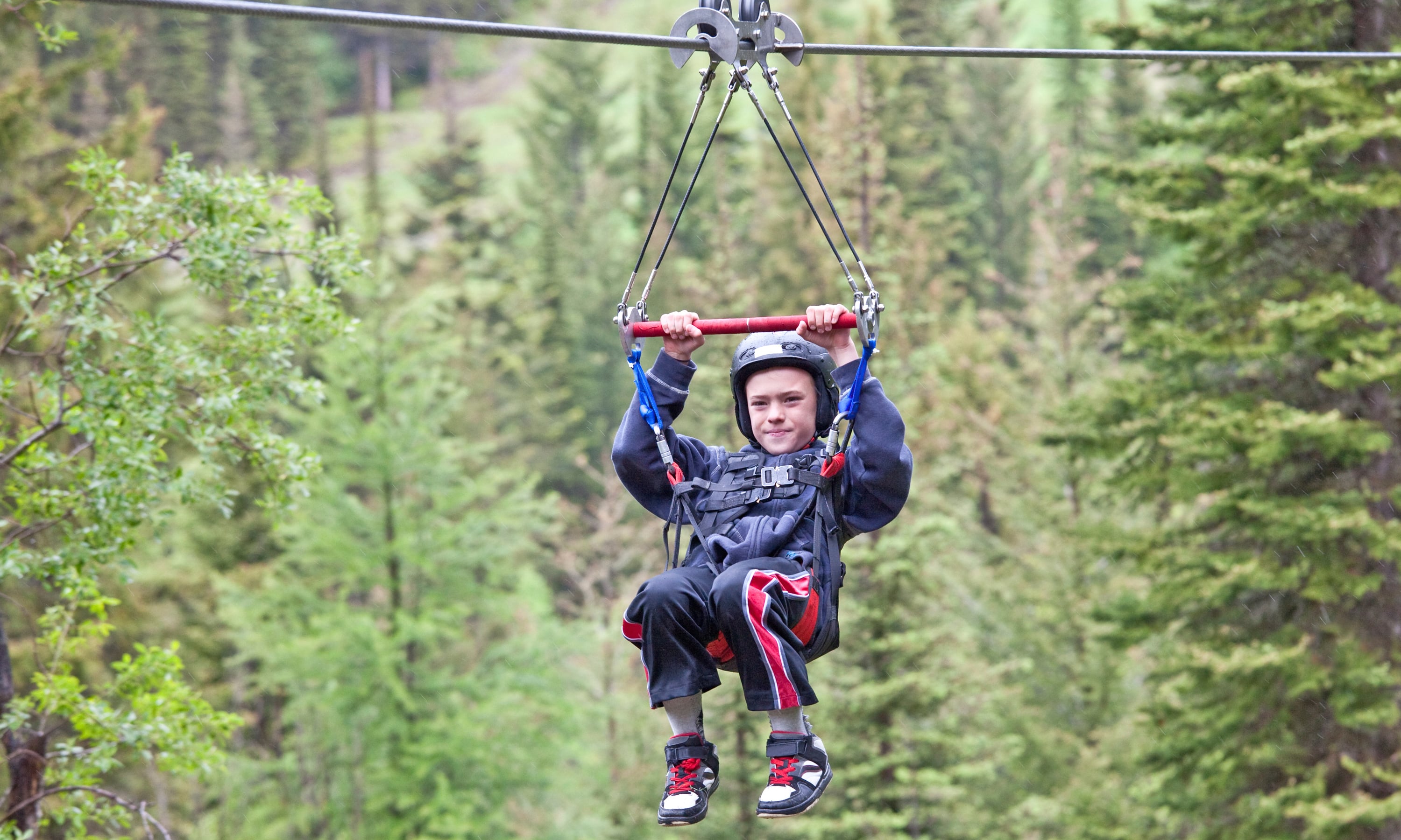 Ziplining